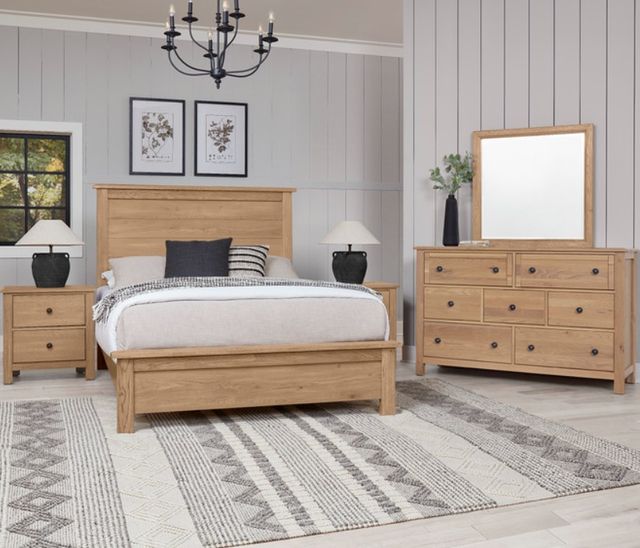 Artisan & Post by Vaughan-Bassett Customizable 120 Custom Express Queen Farmhouse Queen Panel Bed-1