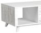Elements International Rogen Rustic White Coffee Table-1