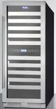 Summit® 24" Stainless Steel Wine Cooler-1