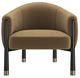 Caracole® Baton Caracole Upholstery Chocolate Truffle Accent Chair-1