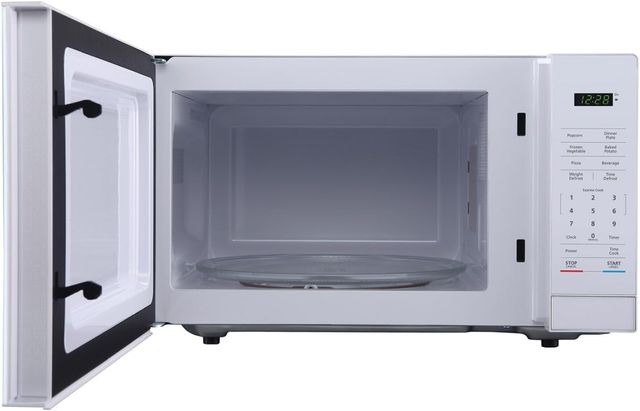 Magic Chef® 1.1 Cu. Ft. White Countertop Microwave-1