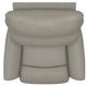 La-Z-Boy® Rowan Slate Leather Gliding Recliner-4