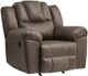 Signature Design by Ashley® Knoxlee Driftwood Manual Rocker Recliner-0