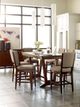 Kincaid Furniture Elise Spectrum Sunbrella Fabric & Appalachian Maple Counter Chair-1