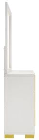 Coaster® Marceline White Dresser and Mirror-2