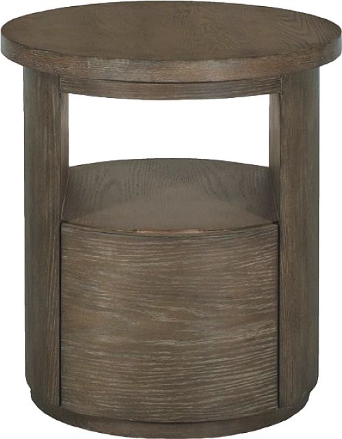 Magnussen Home® Bosley Porpoise Round End Table-2
