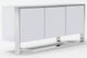 VIG Furniture Modrest Fauna White/Stainless Steel Buffet-0