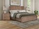 International Furniture Direct Mezquite Brown 2-Drawer Nightstand-1