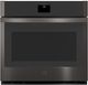 GE® 30" Black Stainless Steel Single Electric Wall Oven-0