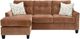 Benchcraft® Amity Bay Clay Queen Sofa Chaise Sleeper-1