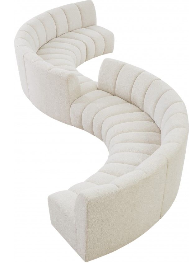 Meridian Furniture Infinity 8-Piece Cream Modular Sectional-1