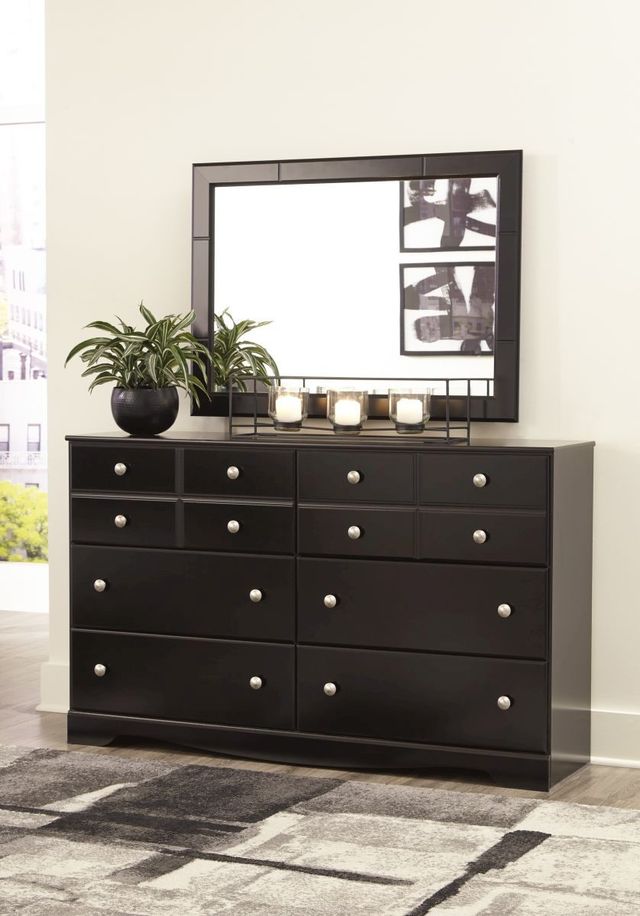 Signature Design by Ashley® Mirlotown Almost Black Bedroom Mirror-3