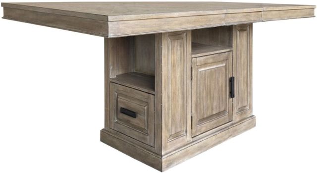 Parker House® Sundance Sandstone Island Counter Height Table-0
