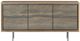 Fairfield® Sundries Desert Storm Brown Credenza-1