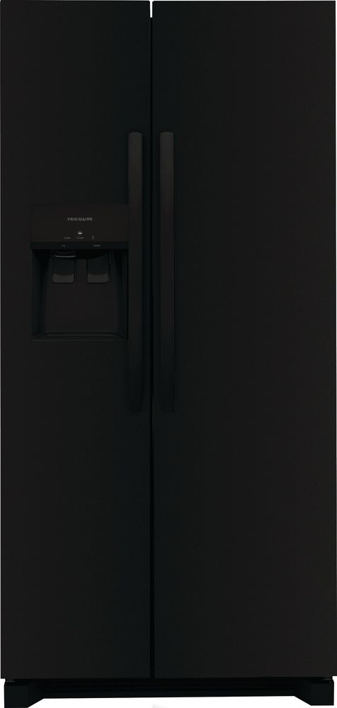 Frigidaire® 33" 22.3 Cu. Ft. Black Standard Depth Side-by-Side Refrigerator-0