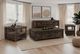 International Furniture Direct Dutton Brown End Table-1