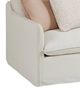 Four Seasons Customizable Luna 2-Seat 41'' Slipcovered Grande Sofa-1