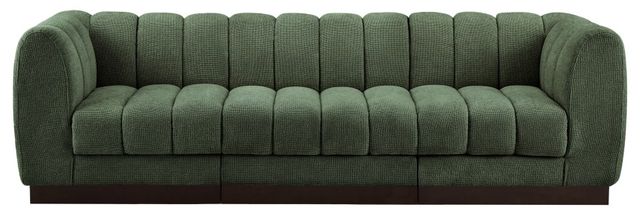 Meridian Furniture Quinn 3-Piece Green Modular Sofa-1