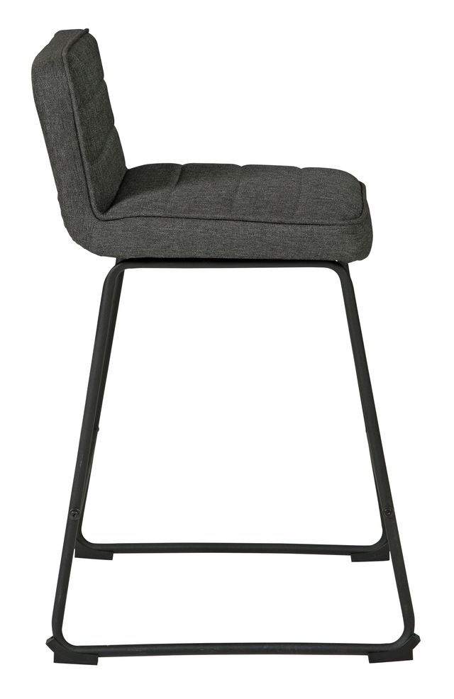 Signature Design by Ashley® Nerison Gray/Black Counter Stool-3