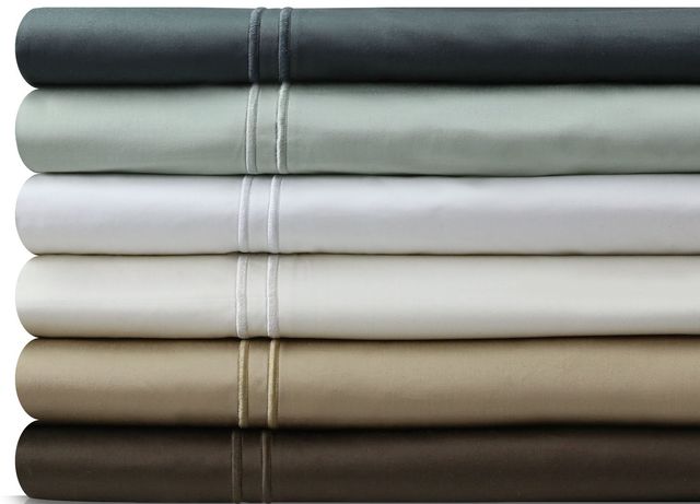 Malouf® 600 TC Egyptian Cotton Ivory Split California King Bed Sheet Set-2