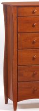 Night & Day Furniture™ Clove Cases Cherry Lingerie Chest-1