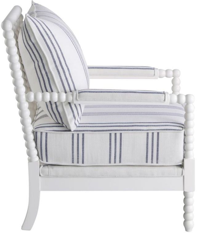 Coaster® Blanchett Stripe/White Accent Chair-3
