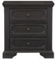 Homelegance® Bolingbrook Wire-Brushed Charcoal Nightstand-2