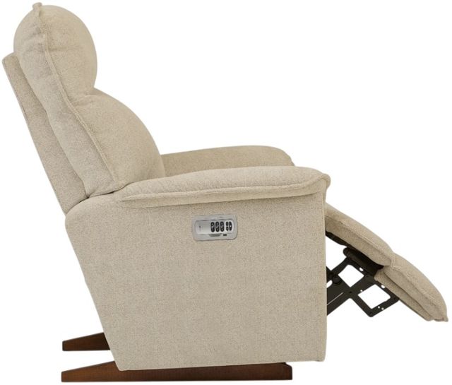 La-Z-Boy® Jay Oatmeal Power Rocking Recliner with Headrest-3