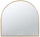 A & B Home Celine Gold Arch Wall Mirror-0