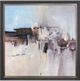 Stylecraft Mystic Harbour Beige/Light Blue/Taupe Wall Art-0