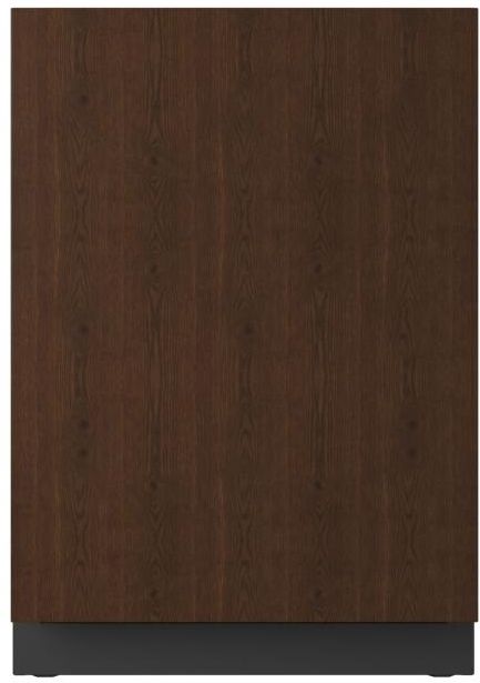 U-Line® Seamless Collection 24" 4.9 Cu. Ft. Panel Ready Dual-Zone Wine Refrigerator with Solid Door-0