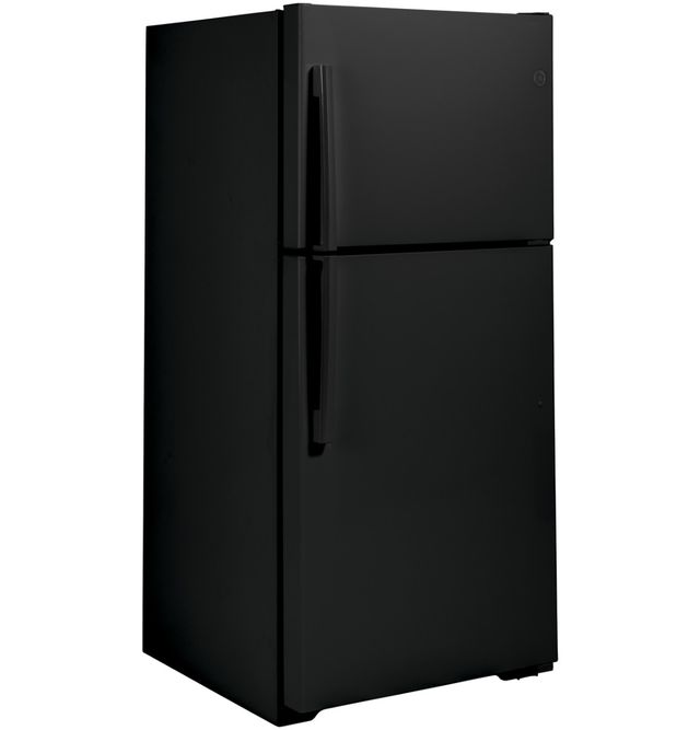 GE® 30" 19.1 Cu. Ft. Black Top Freezer Refrigerator-4