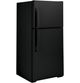 GE® 30" 19.1 Cu. Ft. Black Top Freezer Refrigerator-4