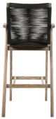 Armen Living Nabila Teak Outdoor Counter and Bar Height Stool-3