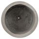A & B Home Distressed Green 19" Cylinder Cement Planter-2