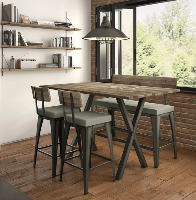 Amisco Customizable Alex Bar Height Dining Table-1