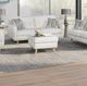 Legends Home Hollywood Metz Snow Ottoman-1