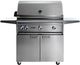 LYNX® Professional 36" 3-Burner Stainless Steel Freestanding Liquid Propane Gas Grill with Rotisserie-0