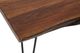 Jofran Inc. Nature's Edge Chestnut Coffee Table with Black Base-4