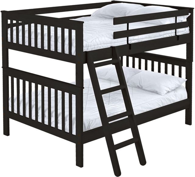 Crate Designs™ Furniture Espresso Full XL/Full XL Tall Mission Bunk Bed-0