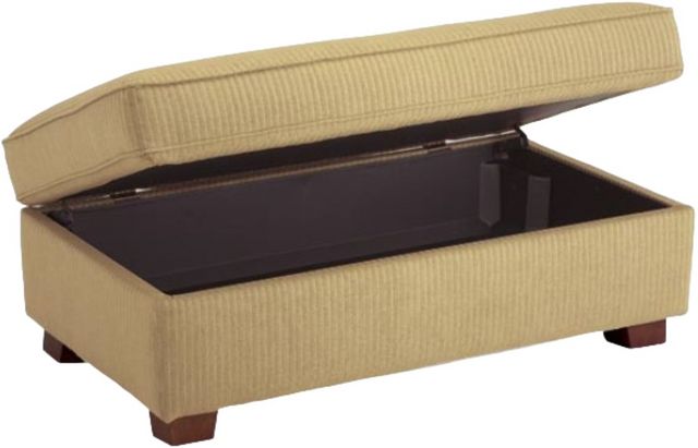 Best® Home Furnishings Customizable F16 Storage Ottoman with Dark Walnut Legs-0