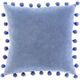 Surya Serengeti Denim 18"x18" Toss Pillow Shell-0