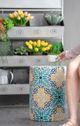 A & B Home Multicolored Cylinder Accent Stool-4