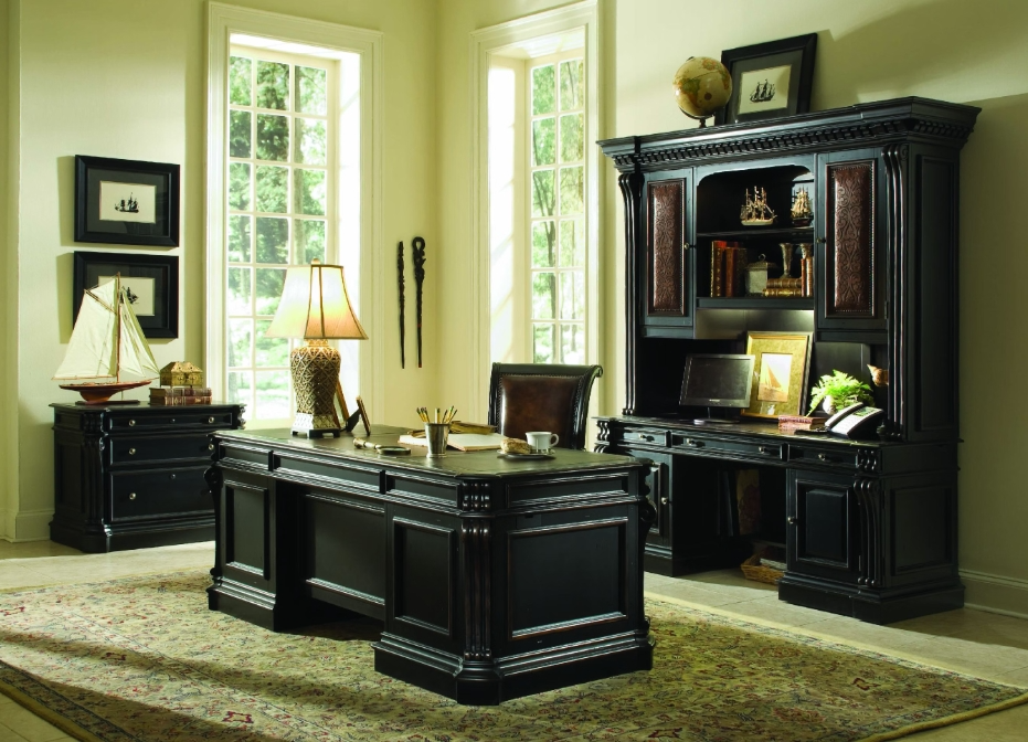 Hooker Furniture Telluride Computer Credenza - Thumbnail 4