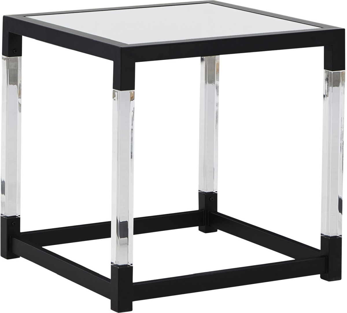 Nallynx End Table - Metallic Gray Nallynx End Table - Metallic Gray