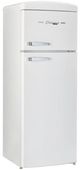 Unique® Appliances Classic Retro 22'' 7.5 Cu. Ft. Marshmallow White Top Freezer Refrigerator-2