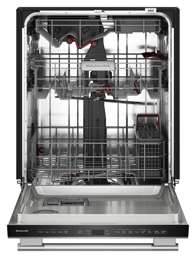 KitchenAid® 24" PrintShield™ Stainless Steel 360° Max Jets™ Third Rack Top Control Built-In Dishwasher with ProDry™ System-1
