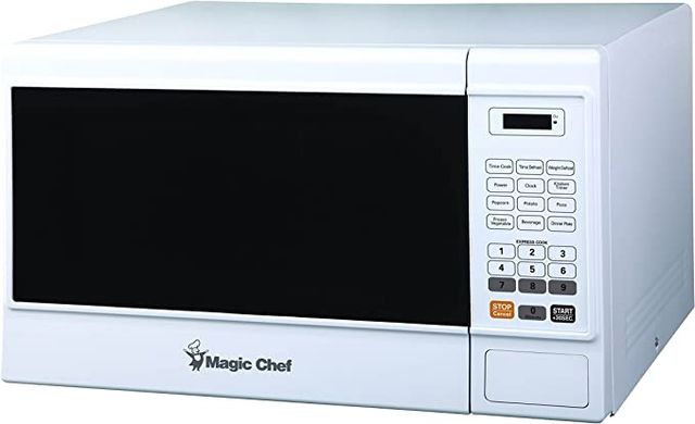 Magic Chef® 1.3 Cu. Ft. White Countertop Microwave Oven-1