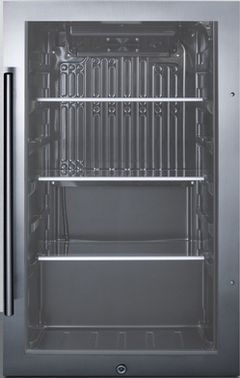 Summit® Commercial 3.1 Cu. Ft. Stainless Steel Beverage Center