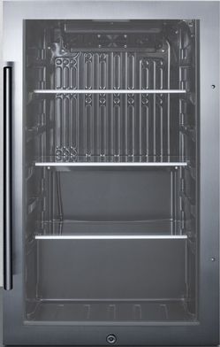 Summit® Commercial 3.1 Cu. Ft. Stainless Steel Beverage Center